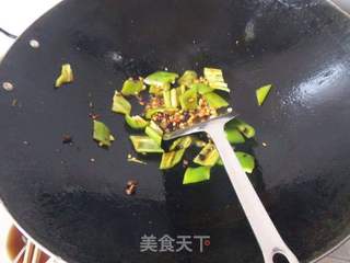 青椒烧茄子的做法步骤：5