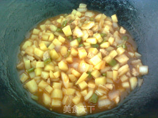 土豆盖浇饭的做法步骤:7