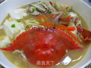 鲜香豆腐蟹的做法步骤：6