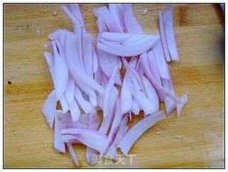 肉丝拌杂蔬 。的做法步骤:5
