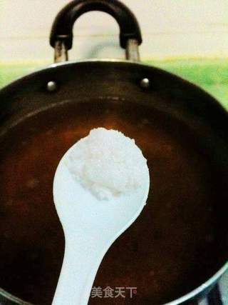青菜菌菇牛筋汤面的做法步骤:5