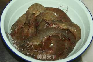 香鲜基围虾的做法步骤：1
