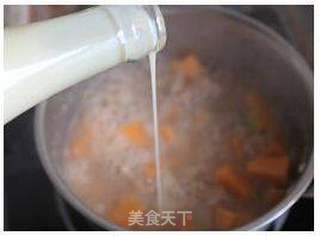 【奶香芡实香芋羹】 记忆里最美味的甜品原来是养生圣品的做法步骤:6
