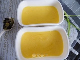 煮蛋器体验-----海米酸菜蒸蛋羹的做法步骤:3