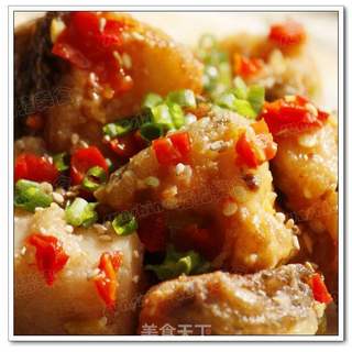 美味下饭饭的开胃菜菜-------------剁椒凉粉鱼的做法步骤:12