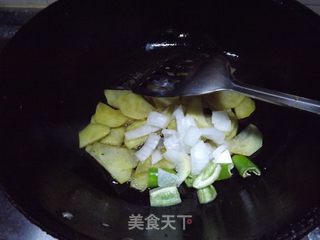 香菇土豆片的做法步骤：8