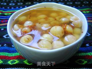 桂花莲子羹的做法步骤:7