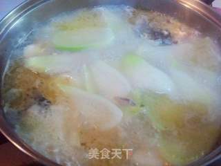 黑鱼萝卜汤的做法步骤:8