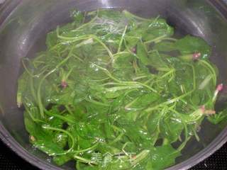 菠菜拌粉丝的做法步骤:5
