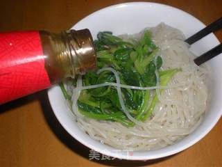 菠菜拌粉丝的做法步骤:11