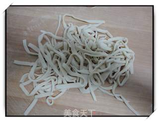 茄子肉丁打卤面的做法步骤：3