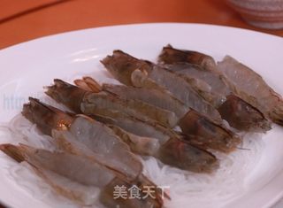 津丝蒸虾的做法步骤:4