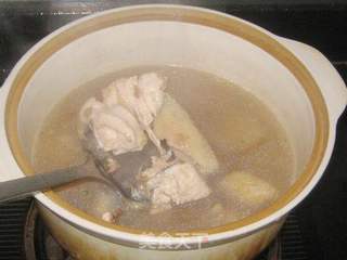 草鸡蘑菇汤的做法步骤:5