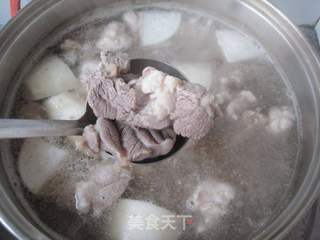 【冬季养生菜】—山药胡萝卜炖羊肉的做法步骤:4