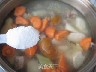【冬季养生菜】—山药胡萝卜炖羊肉的做法步骤:7