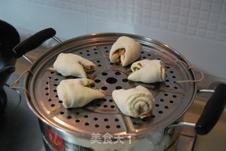 用面粉做出的广东新春意头菜  ——【发财就手卷】的做法步骤：17