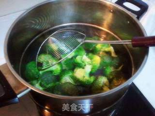 蒜香西兰花的做法步骤：3
