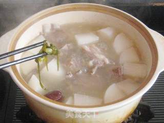 羊排萝卜汤的做法步骤:10