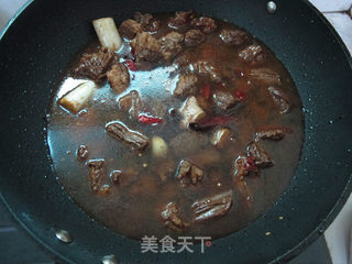 冬季养生菜:红薯炖牛腩的做法步骤:11