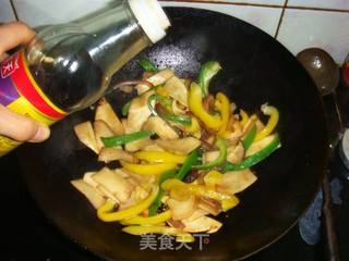黑椒杏鲍菇的做法步骤:5