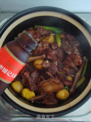【冬季养生菜】栗子鸽肉煲的做法步骤:9
