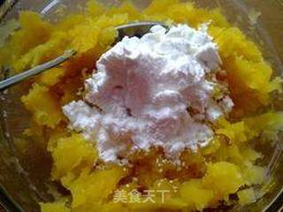 ----红薯球----的做法步骤：2