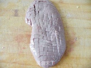 适合孩子的----烧腰花的做法步骤:4