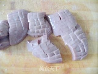 适合孩子的----烧腰花的做法步骤:5