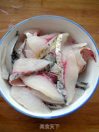 酸菜鱼的做法步骤:5
