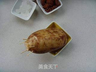 桂花糯米藕的做法步骤:3