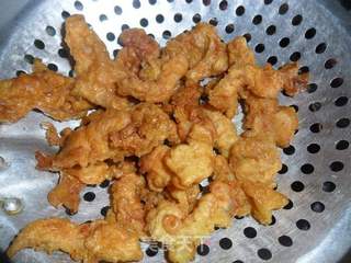 炸里脊肉的做法步骤：5