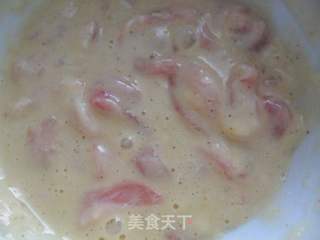 炸里脊肉的做法步骤：2