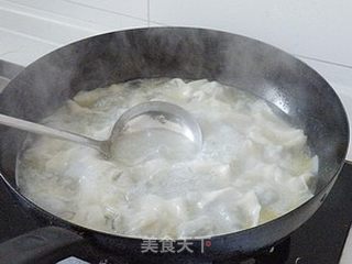 鸡汤荠菜馄饨的做法步骤:14