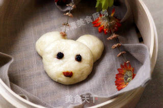 花样面食——会说话的小熊的做法步骤:5