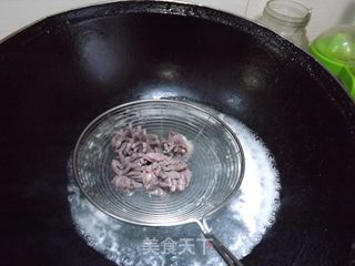 油爆鸡胗的做法步骤：5