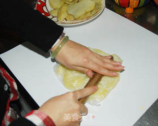 培根奶酪焗土豆泥的做法步骤:4