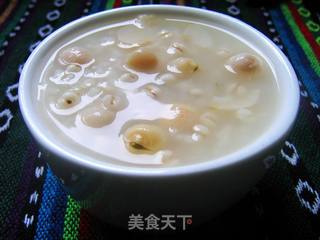 薏米莲子百合粥的做法步骤:7