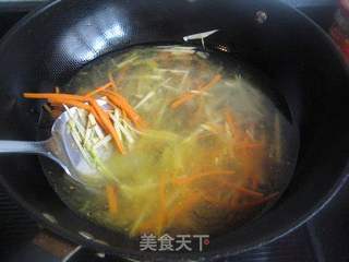 梭子蟹杂蔬面的做法步骤:6