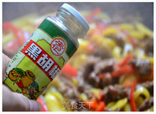 菠萝蜜牛柳的做法步骤:12