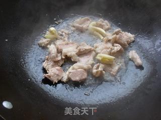 芦笋口蘑炒肉片的做法步骤：4