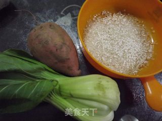 红薯香粥的做法步骤：1