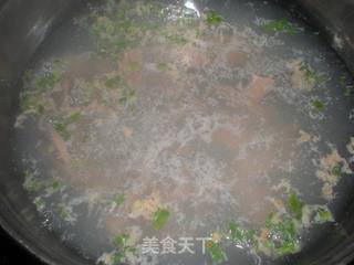 菠菜猪肝面的做法步骤:6