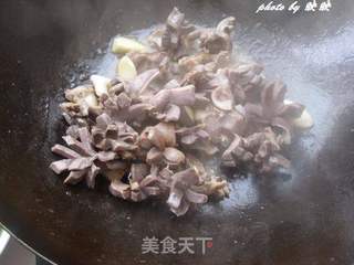 菠萝鸡胗的做法步骤:9
