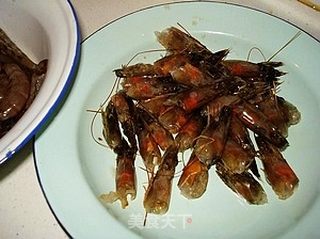 大白菜炖虾的做法步骤:2