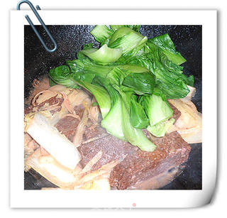 冬日传统菜——烩素冒的做法步骤:7