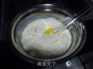 抹茶蜜豆慕斯~的做法步骤:7