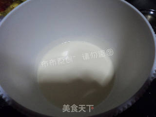 抹茶蜜豆慕斯~的做法步骤:4