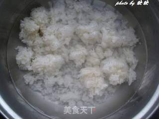 养生粥——茼蒿牛肉粥的做法步骤:2