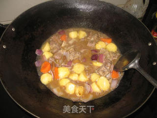 咖喱牛腩的做法步骤:8