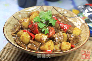 咖喱牛腩的做法步骤:10